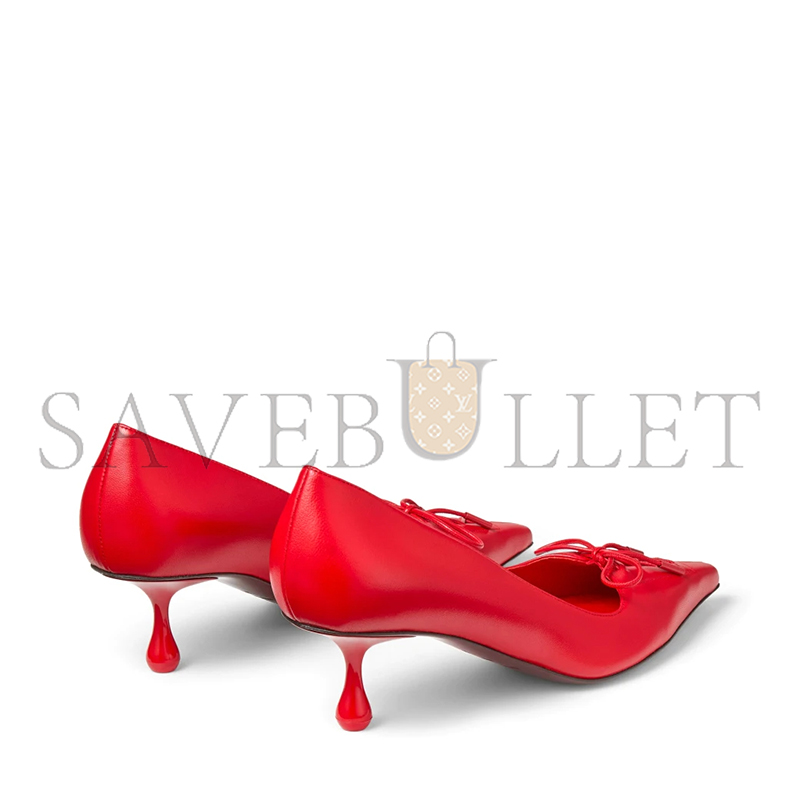 Ji*y Ch* scarlett 50 postbox red nappa leather pumps scarlett50nap
